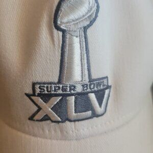 Reebok NFL SUPER BOWL XLV FOOTBALL White 2011 Size L/XL